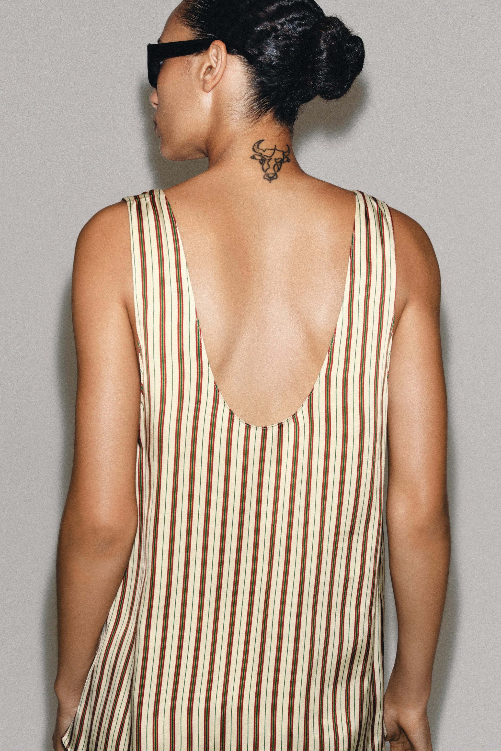 ZW COLLECTION STRIPED TANK TOP